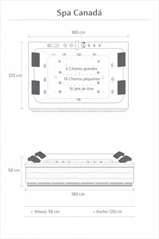 Bañera Jacuzzi Spa Oferta Novedad