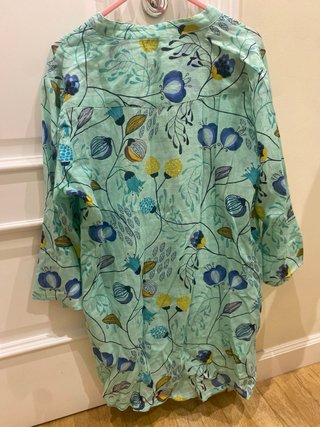 Blusa estampada LARA ETHNICS algodón