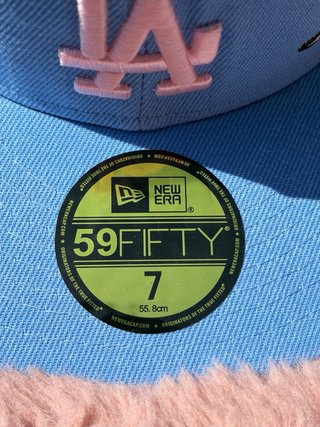 New Era Fitted. LA blu con palme