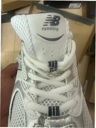 New Balance 530 Blanco Plata Marino Talla 43