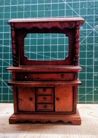Conjunto Muebles Casa Muñecas Madera