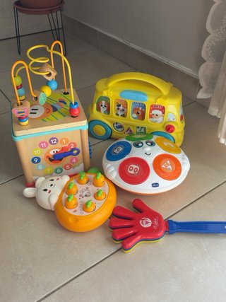Lote 5 Juguetes Infantiles Educativos