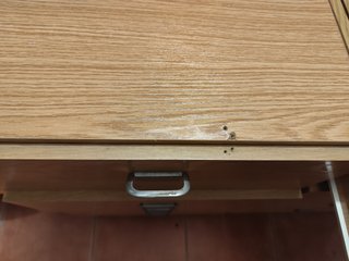 2 Cajoneras de Madera 4 Cajones