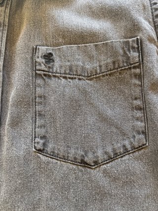 Camisa Salsa Jeans tejana manga larga M