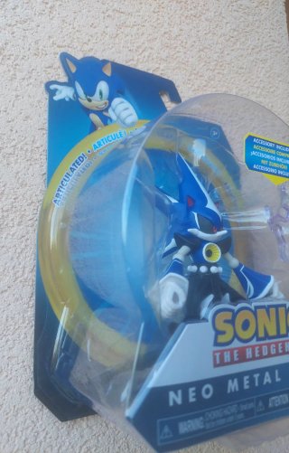 Sonic Neo Metal Sonic Jakks Pacific nuovo
