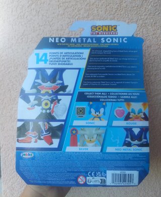 Sonic Neo Metal Sonic Jakks Pacific nuovo