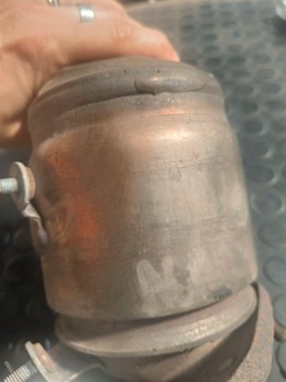 Catalizador del turbo Opel Vectra C 1.9 CDTI
