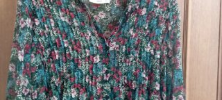 Vestido Mango floral talla M