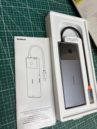 Baseus Hub USB C 10Gbps USB 3.2 Adaptador ethernet