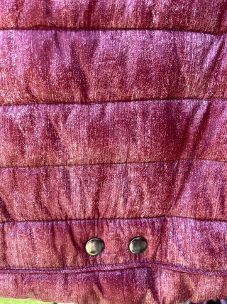 Anorak rosa y rojo