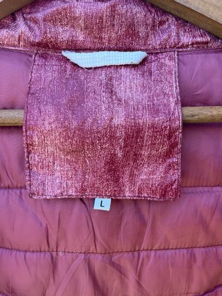 Anorak rosa y rojo