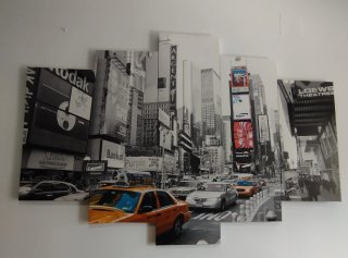 CUADRO PAISAJE TIMES SQUARE. NUEVA YORK.