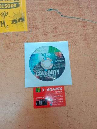 JUEGO XBOX 360 CALL OF DUTY BLACK OPS