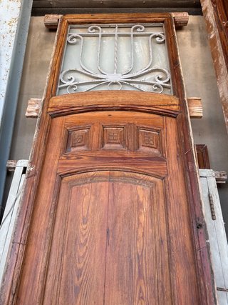Puerta Madera Antigua Entrada