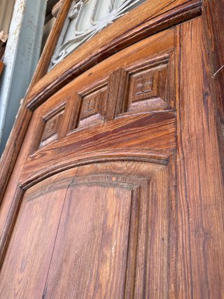Puerta Madera Antigua Entrada