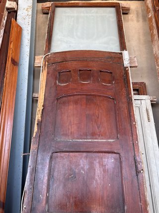 Puerta Madera Antigua Entrada