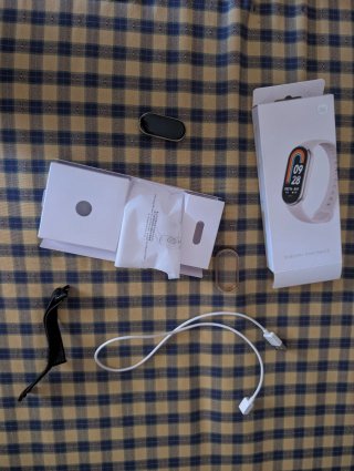 Xiaomi Smart Band 8 con cargador