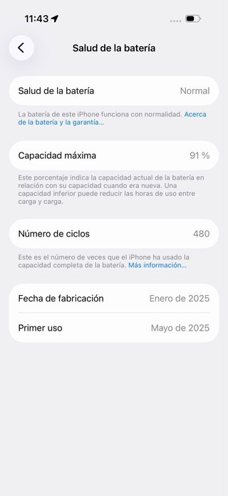 iPhone 16 Pro Gris/Plata