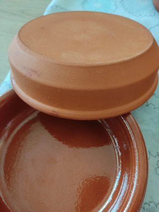 8 Cazuelas de Barro Medianas y Pequeñas