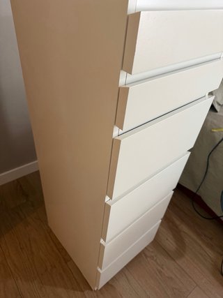 Cómoda joyero MALM IKEA descatalogada