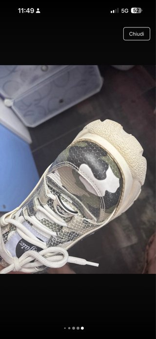 Buffalo Scarpe Sneakers Camouflage Tg 39