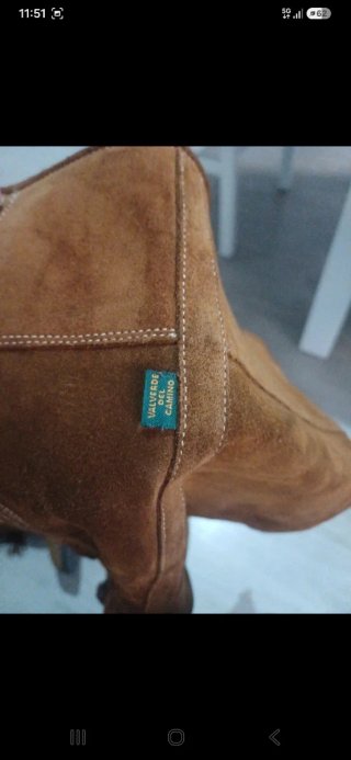 Botas Valverde del Camino Serraje Marrones