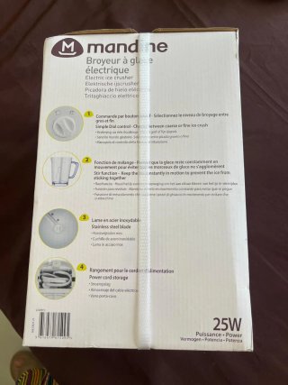 Picadora de hielo Mandine