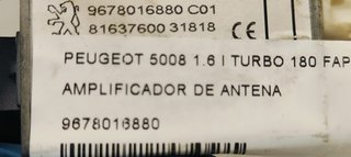 AMPLIFICADOR DE ANTENA PEUGEOT 5008 1.6 I TURBO 1