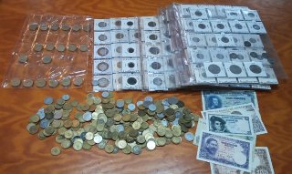 Lote monedas españolas, varias