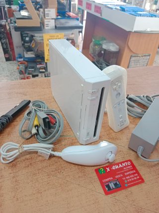 CONSOLA NINTENDO WII MANDO NUNCHUCK CABLES