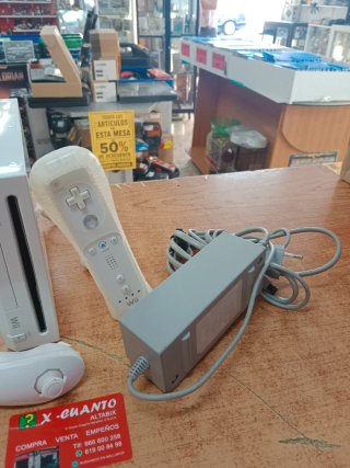 CONSOLA NINTENDO WII MANDO NUNCHUCK CABLES
