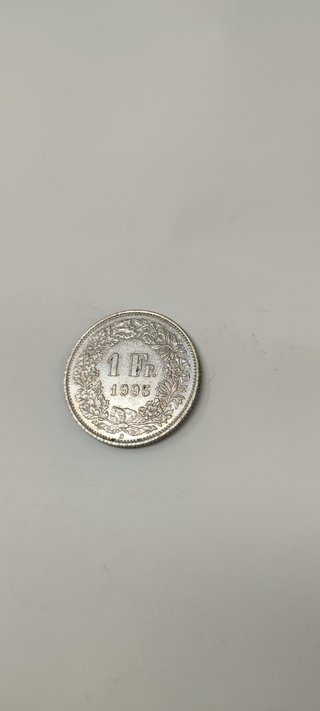 1 Franco Suiza 1995 Helvetia Moneda