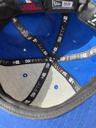 New Era Blu Taglia 7 Ottime Condizioni