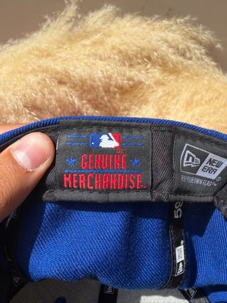 New Era Blu Taglia 7 Ottime Condizioni