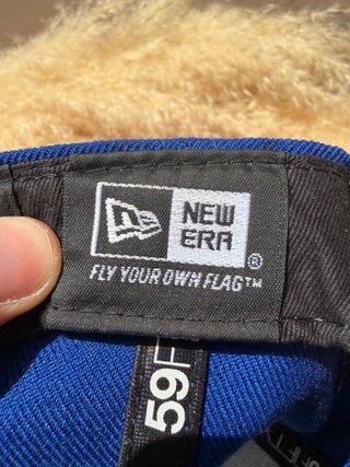 New Era Blu Taglia 7 Ottime Condizioni