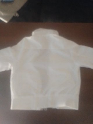 Giubbotto Moncler bianco tg 8 anni