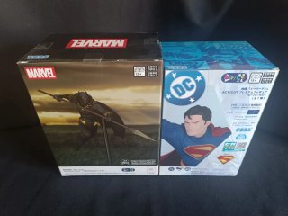 Figuras de Sega act/cut Marvel y DC Comics