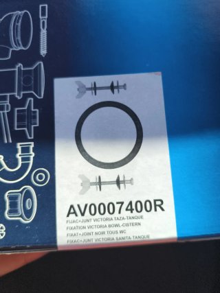 Roca AV0007400R - Kit Fijación Taza WC