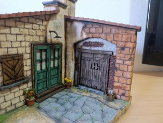 Diorama para belenismo