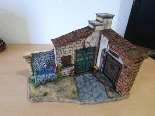Diorama para belenismo