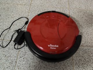 Robot aspiradora Vileda Relax rojo