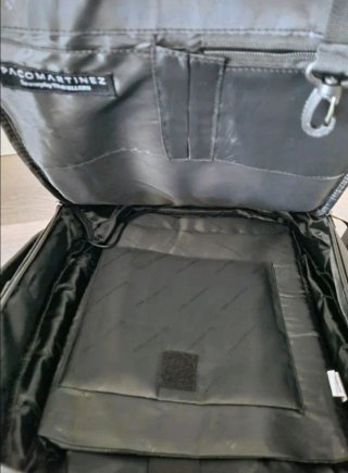 Mochila Paco Martinez Negra Nueva