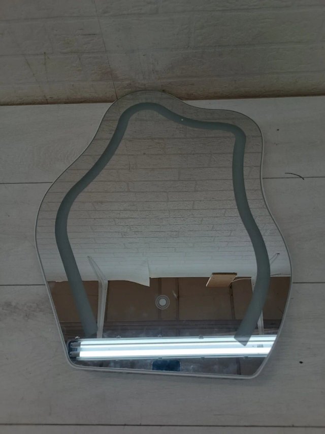 Espelho de Maquiagem Nuvem com Luz LED
