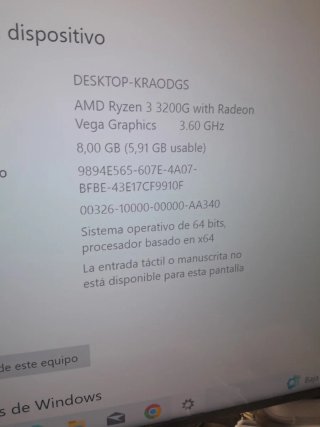 Procesador AMD Ryzen 3 3200G