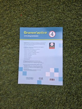Livre de grammaire ESO : Numéro 4 Oxford
