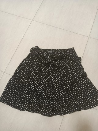 Falda pantalón Stradivarius lunares