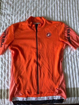Maillot Castelli Naranja Talla xl
