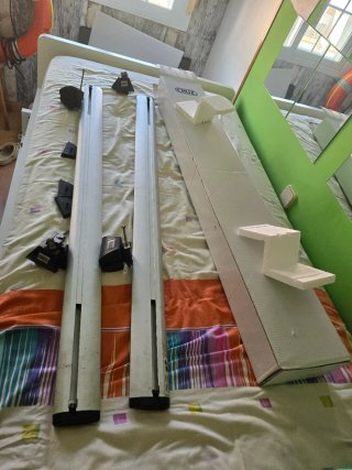 Barras de techo Cruz Airo R Aluminio 118cm