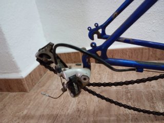 Cuadro Bicicleta Muddy Fox Courrier Mega Azul