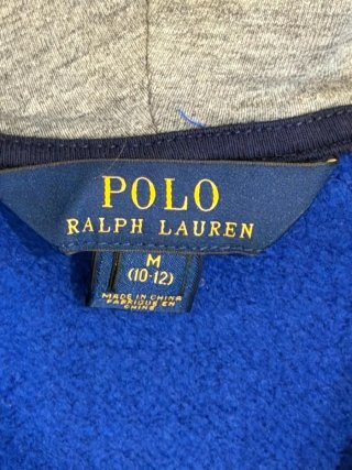 Sudadera Polo Ralph Lauren Azul con Cremallera
